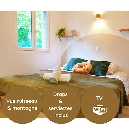 "Cocon Biellois" - Calme, Vue & Parking Apartman Bielle Kültér fotó