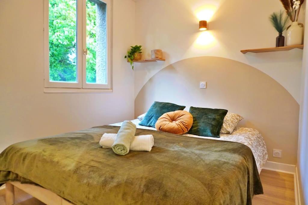 "Cocon Biellois" - Calme, Vue & Parking Apartman Bielle Kültér fotó